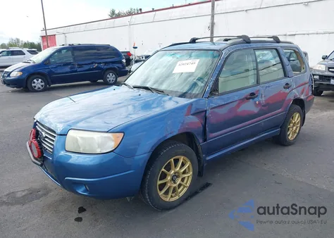 2007 Subaru Forester 2.5X z USA, uszkodzony, nr VIN JF1SG63677H714734